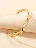 Load image into Gallery viewer, Gold Silver Geometric Statement Big Hoop Dangle Earrings Girls Party