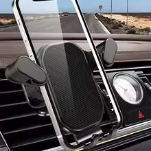 Universal Car Phone Holder with Ventilation Hook for 360 Degree Rotation Installation Anti Shake Supports All Phone Xiaomi