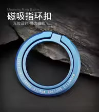Magnetic Ring IPhone Holder for MagSafe Removable Grip Stand for IPhone Support Portable Mobile Phone Magnet Foldable Bracket