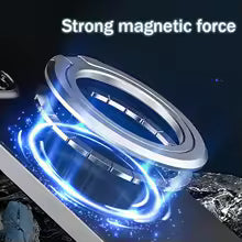 Magnetic Ring IPhone Holder for MagSafe Removable Grip Stand for IPhone Support Portable Mobile Phone Magnet Foldable Bracket