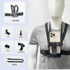 Load image into Gallery viewer, Chest Mount Strap for First Person Shooting, Sports Camera Phone Holder Outdoor Cycling Live Streaming Accessory