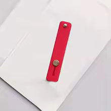 Colored Mobile Phone Grip and Stand – Compact, Multi-Functional Push-Pull Ring Holder with Secure Hand Band