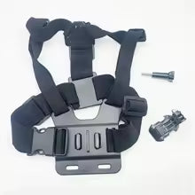 Chest Mount Strap for First Person Shooting, Sports Camera Phone Holder Outdoor Cycling Live Streaming Accessory