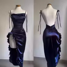 2025 Europe and the United States Explosive New Cross-border Dress Summer Senior Sense Y2K Sexy Halter Spice Girl Dress