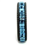 Load image into Gallery viewer, TK1867 - IP Black(Ion Plating) Stainless Steel Ring with Top Grade