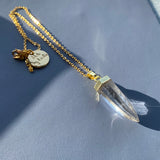 Load image into Gallery viewer, Glow Necklace - Crystal Quartz / Rose Quartz / Amethyst