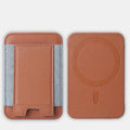 For Magsafe Card Holder Wallet Elastic Leather Pattern Case For iPhone 16 15 12 13 14 17Pro Max S25 Ultra Magnet Phone Bag Cover