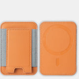 Load image into Gallery viewer, For Magsafe Card Holder Wallet Elastic Leather Pattern Case For iPhone 16 15 12 13 14 17Pro Max S25 Ultra Magnet Phone Bag Cover