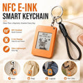 NFC E-Ink Phone Charm for iphone Battery-Free Smart Tag Customizable Display Bag Pendant Accessory