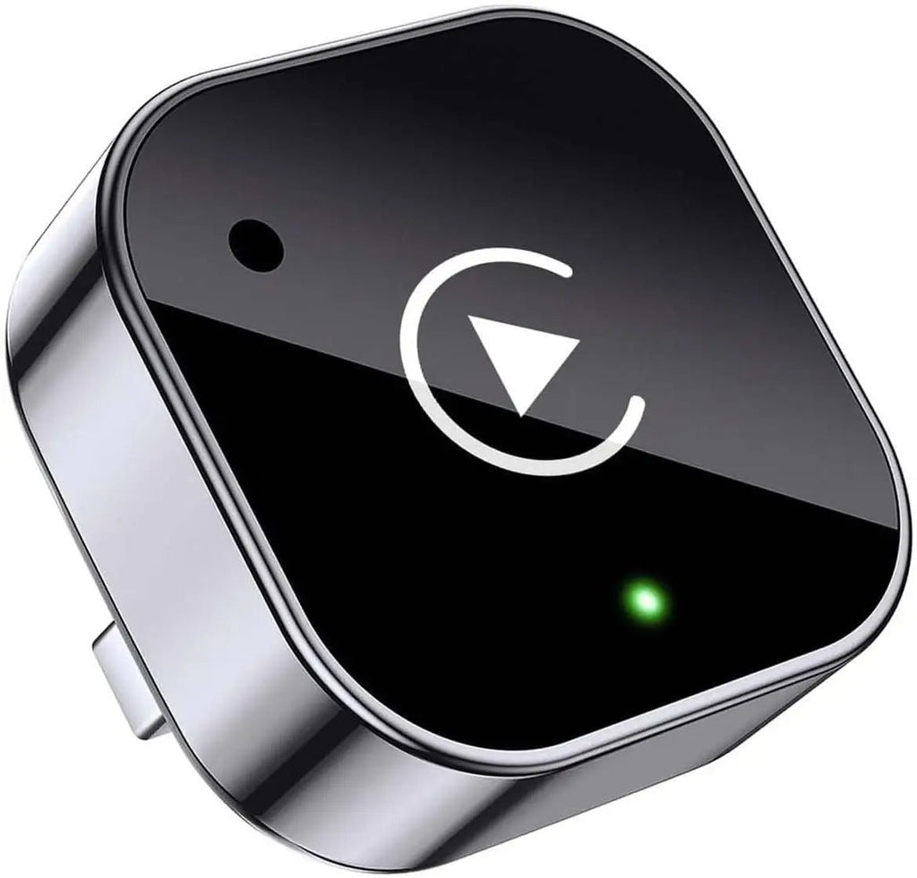 Wireless CarPlay & Android Auto Dongle, Fast Auto-Connect, Compact Plug & Play for iPhone/Android, USB/USB-C, No Delay, Black (1