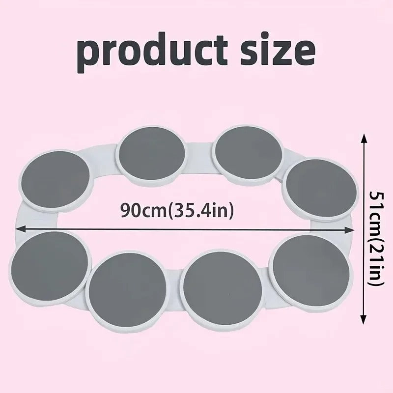 Portable Rotating Food Turntable - Lazy Susan Revolution Tray for Dining Table & Family Gatherings