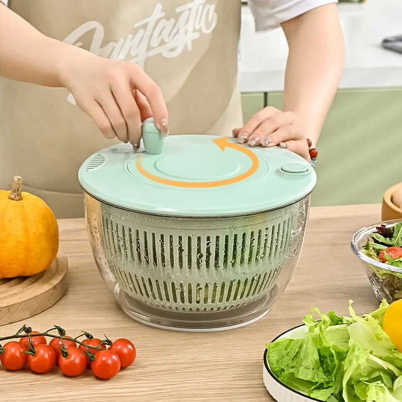 Multi-Functional Vegetable Salad Dehydrator Vegetable Cutter Household Cucumber and Potato Slices Drain Basket Fruit Drain Water