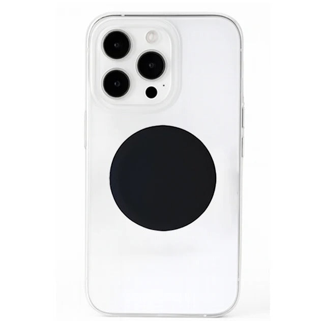 PopSockets Adhesive Phone Grip, Holder- Black | Secure Comfortable Hold, Anti-Drop, Kickstand, Black, iPad, Removable, Popper