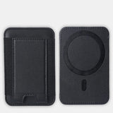 Load image into Gallery viewer, For Magsafe Card Holder Wallet Elastic Leather Pattern Case For iPhone 16 15 12 13 14 17Pro Max S25 Ultra Magnet Phone Bag Cover